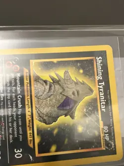 Shining Tyranitar 113/105 Neo Destiny Holo EBAY AUTHENTICATED LP Pokemon TCG - Image 4