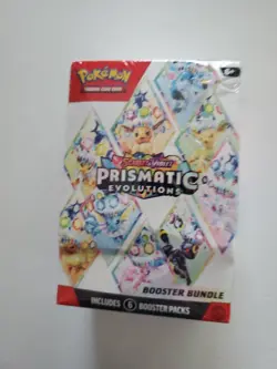 Pokemon TCG Scarlet & Violet Prismatic Evolutions Booster Bundle FACTORY SEALED! - Image 2