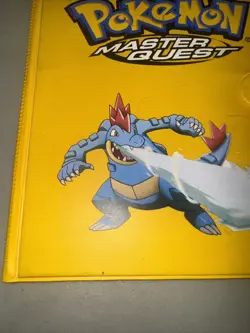 ✨VINTAGE✨ POKEMON MASTER QUEST BINDER 2002 YELLOW - Image 5