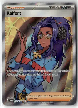 Raifort ⭐ 142/131 Holo Ultra Rare Prismatic Evolutions 2025 Pokemon NM - Image 1