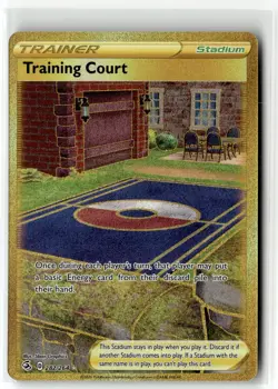 Training Court ⭐ 282/264 Holo Rare Secret Fusion Strike 2021 Pokemon NM - Image 1