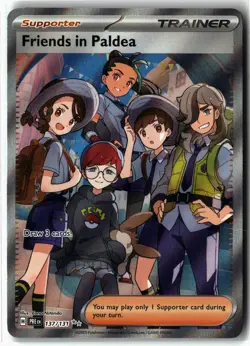 Friends in Paldea ⭐ 137/131 Holo Ultra Rare Prismatic Evolutions Pokemon NM - Image 1
