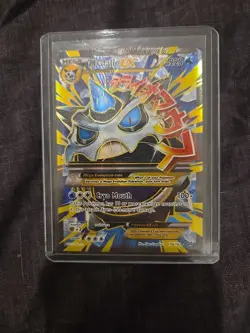 Pokemon Mega Glalie EX Full Art Ultra Rare Holo 156/162 Breakthrough 220 HP - Image 1