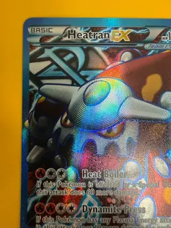 Pokemon Plasma Freeze Heatran EX (Team Plasma) Full Art 109/116 LP/NM SEE PHOTOS - Image 3