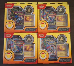 ​LOT OF 4 Pokemon Day 2026 Collection Box SEALED - 30th Anniversary Pikachu - Image 1