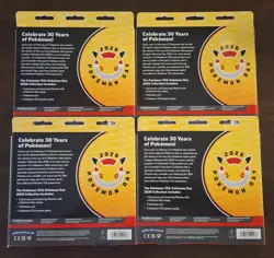 ​LOT OF 4 Pokemon Day 2026 Collection Box SEALED - 30th Anniversary Pikachu - Image 2
