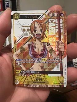 Bandai Nami OP08-106 Holo Chinese 5000 One Piece CCG - Image 1