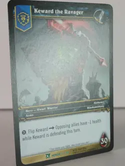Keward the Ravager - Fields of Honor - 2/208 - Wow TCG - Uncommon - C - Image 4