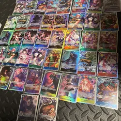 One Piece TCG 2400+ Cards Bulk Lot 2400 C 100 R 50 SR - Image 2