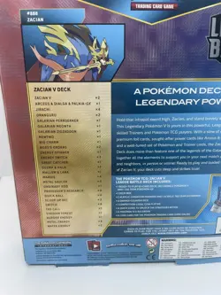 Pokemon TCG: Zacian V League Battle Deck Trading Card Games 820650807978 - Image 3