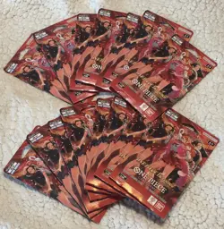 Lot Of 15!! - One Piece Card Game EB-03 Heroines Sleeved Booster Pack- ✅Sealed - Image 3