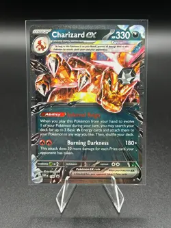Charizard ex 196 Sv: Scarlet & Violet Promo Cards Holo Pokemon NM/M - Image 3