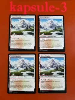 4x Alpine Meadow | Kaldheim | MTG Magic Cards - Image 1