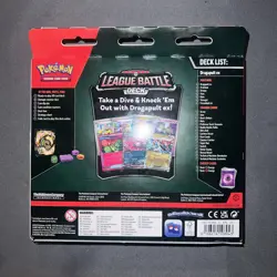 Pokemon TCG Dragapult ex League Battle Deck Sealed New - Image 2