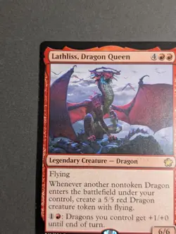 MTG Card - 1x Lathliss, Dragon Queen - The List: Jumpstart - NM - Magic - #41 - Image 3