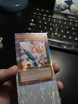 Yu-Gi-Oh! Injection Fairy Lily (24CC-AE001) Asian English QCSR Prize Card NM - Image 2