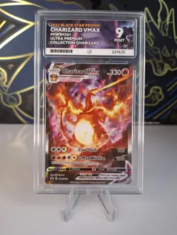 Ace Graded 9 Charizard VMAX #SWSH261 UPC Black Star Promo Pokemon Card. - Image 1
