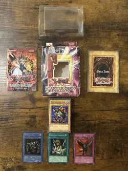 Yugioh 2003 Starter Deck Pegasus Unlimited Open Box LP Cards/Box Worn Vintage 53334303132 - Image 1