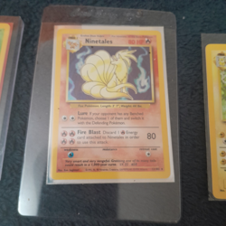 Lot of 5 Base Set Unlimited Holo Pokemon Cards NM EX Rare Vintage - Image 5