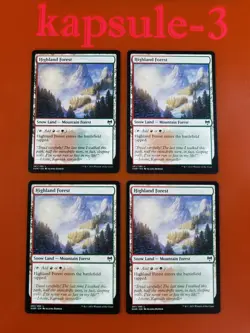 4x Highland Forest | Kaldheim | MTG Magic Cards - Image 1