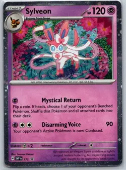 Sylveon - (Cosmos Holo) (Cosmos Holo) 172 SV: Scarlet & Violet Promo Cards NM - Image 1