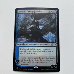 Ashiok Dream Render FOIL (Stained Glass Secret Lair Version) x1 MTG ENGLISH Rare - Image 1
