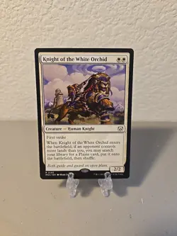 MTG Knight Of The White Orchid LP Commander March Of The Machine - Image 1