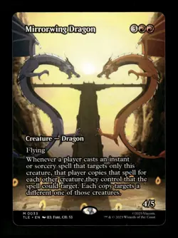 Mirrorwing Dragon (Borderless) M Avatar: The Last Airbender: Eternal-Legal 33 NM - Image 1