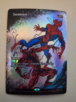 Terminate (Borderless) Marvel Universe Eternal-Legal Foil MTG Magic the Gatherin - Image 1