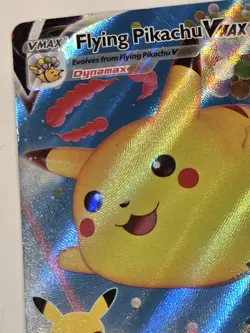 Pokemon TCG Flying Pikachu VMAX Celebrations 007/025 Holo Ultra Rare Full Art - Image 4
