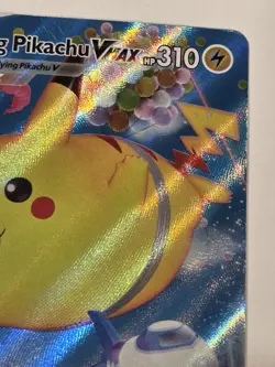 Pokemon TCG Flying Pikachu VMAX Celebrations 007/025 Holo Ultra Rare Full Art - Image 5