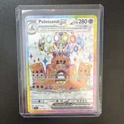 Palossand ex (221/191) ~ Mint/NM Surging Sparks 2024 Full Art Rare Pokemon TCG - Image 1