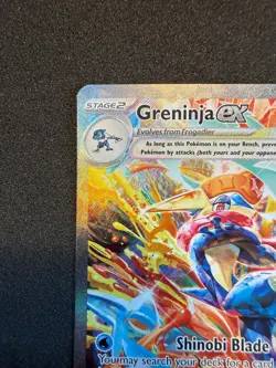 Greninja ex (SIR) - 214/167 (Pokemon TCG, Sv06: Twilight Masquerade, English) - Image 5