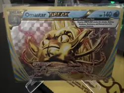 Omastar BREAK - 19/124 - Pokemon Fates Collide XY Ultra Rare Card NM - Image 1