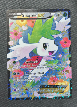Pokemon Shaymin EX Full Art Legendary Treasures Radiant Collection-RC21/25 * NM - Image 2