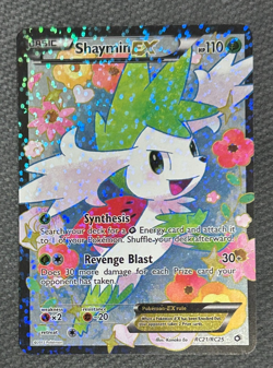 Pokemon Shaymin EX Full Art Legendary Treasures Radiant Collection-RC21/25 * NM - Image 3
