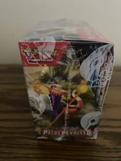 Pokemon TCG Paldea Evolved SEALED Booster Box - Image 4