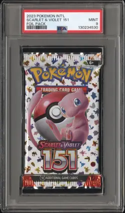 Pokemon Scarlet & Violet 151 SEALED Booster Pack PSA 9 MINT - Image 1