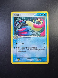 2005 Pokemon Milotic EX Emerald 8/106 Reverse Holo - Image 1