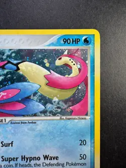 2005 Pokemon Milotic EX Emerald 8/106 Reverse Holo - Image 3