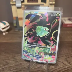 Pokemon TCG Bulbasaur 133/132 Pokemon TCG English Mega Evolutions Stamped Promo - Image 1
