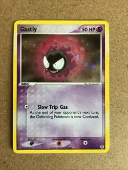 Gastly 63/112 FireRed & LeafGreen Reverse Holo Pokemon - Image 1