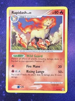 Pokemon TCG - Rapidash 28/99 - Arceus Set- Regular - LP - Image 1