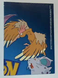 1999 Topps Pokemon #TV7 Professor Oak Silver Foil (Sandpaper 2nd Print) (B) - Image 2