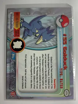 1999 Topps Pokemon TV #55 Golduck (B) Silver Foil Blue Logo FREE COMBINED SHIP - Image 2