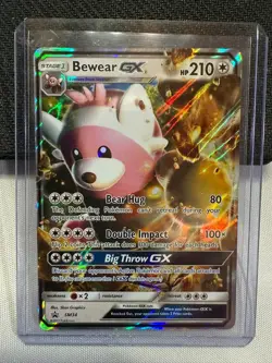 Bewear GX SM34 Black Star Promo Holo Pokemon 2017 SM Sun Moon - Image 1