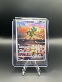 Teal Mask Ogerpon 123 -Pokemon Center Stamp Promo - Sealed - SVP - Image 1