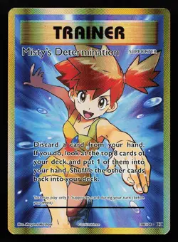 Misty's Determination 108/108 Ultra Rare XY Evolutions Pokemon Card - Image 1
