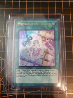Witchcrafter Holiday MP20-EN226 1st Ed Ultra Rare YuGiOh! TCG NM With Top Loader - Image 1