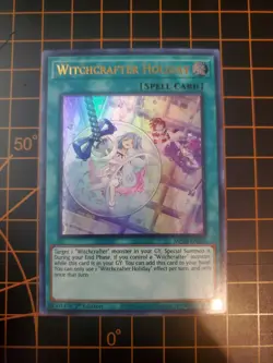 Witchcrafter Holiday MP20-EN226 1st Ed Ultra Rare YuGiOh! TCG NM With Top Loader - Image 2